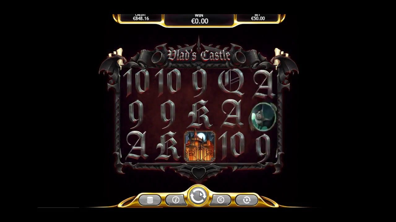 Vlad’s Castle gameplay casino