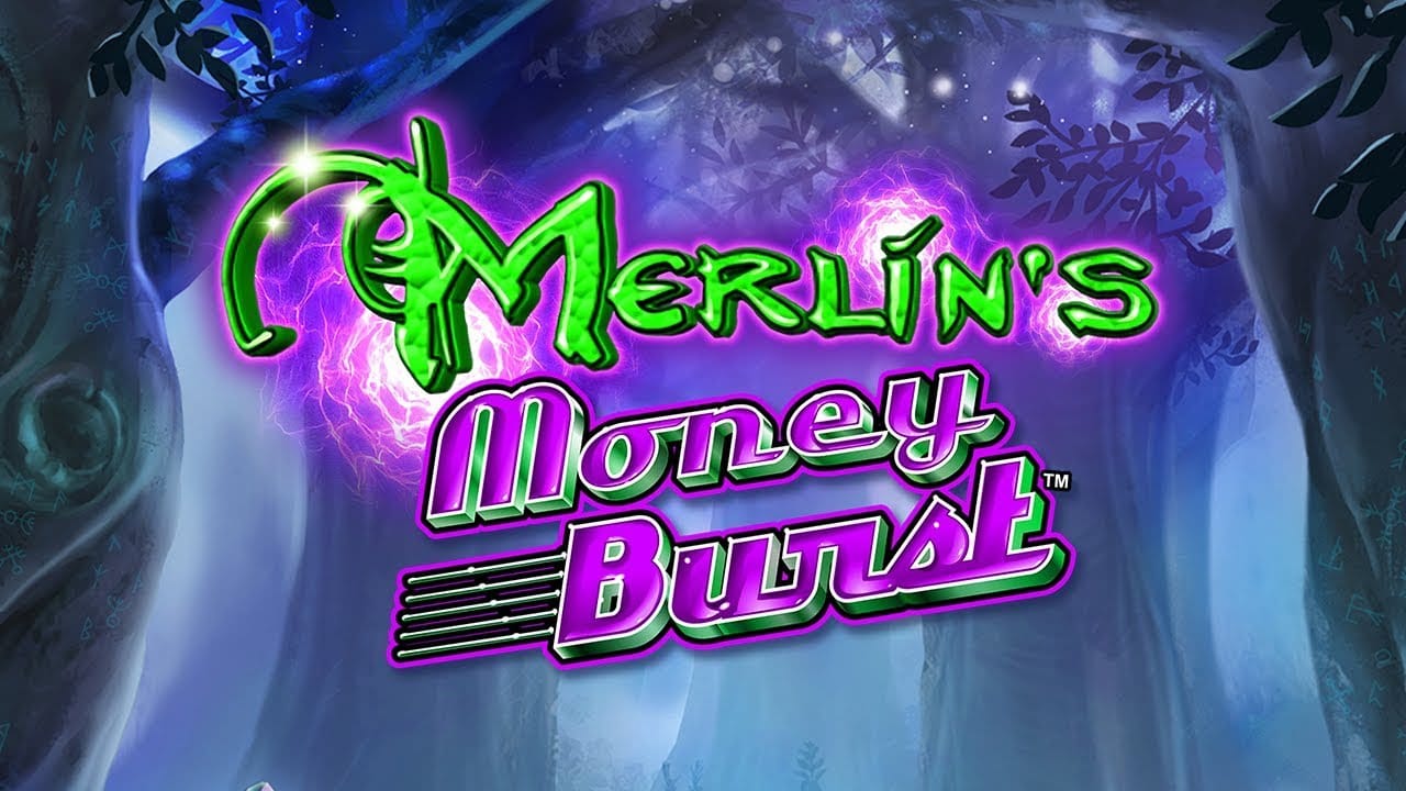 Merlin's Money Burst Logo Slot Machine