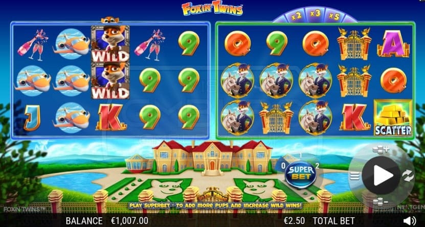 Foxin' Twins Slot Gameplay