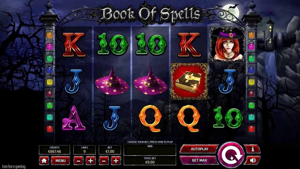 book of spells game slots