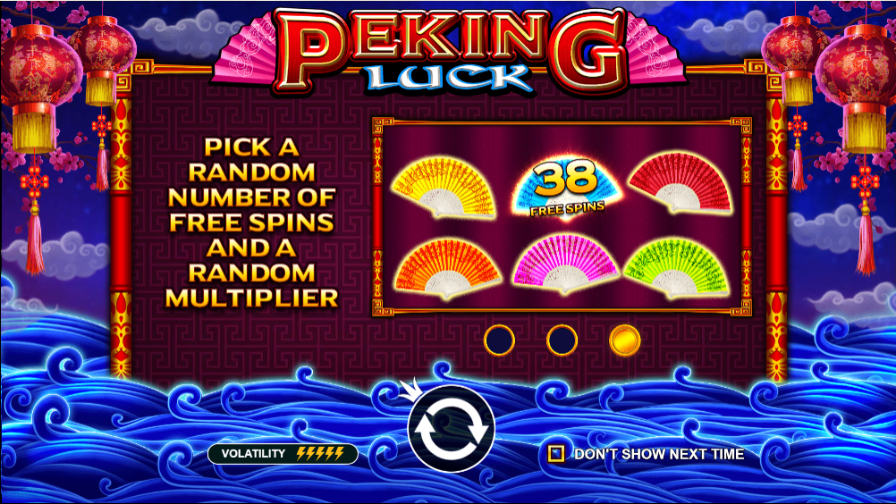 peking luck casino game