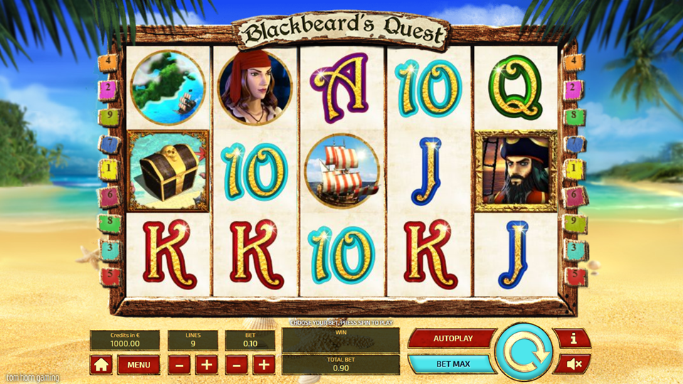 blackbeard's quest casinos