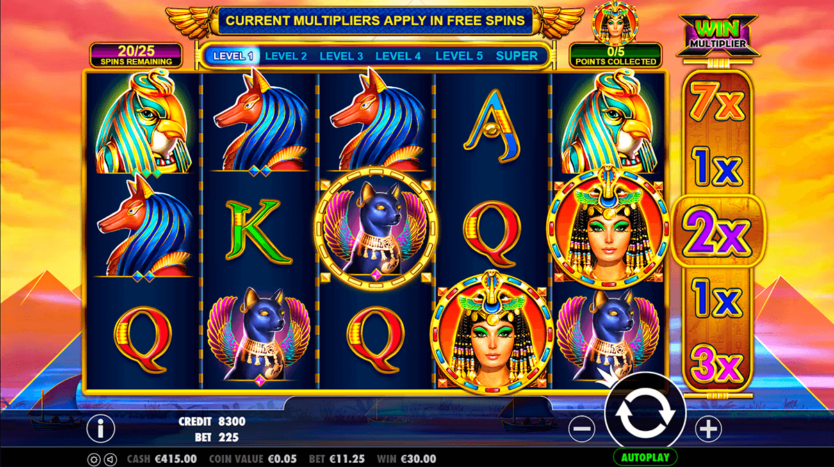 queen of gold online slots bets