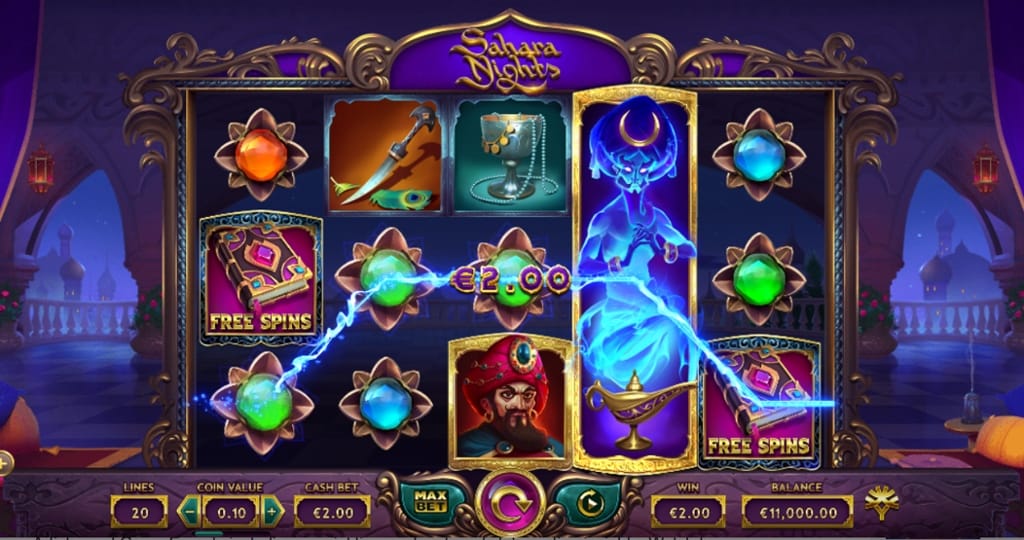 Sahara Nights Slot Sahara Nights Slot