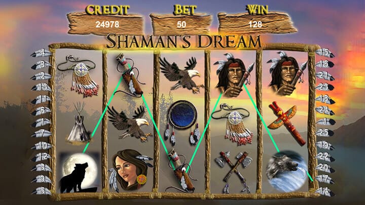 Shamans Dream Jackpot gameplay