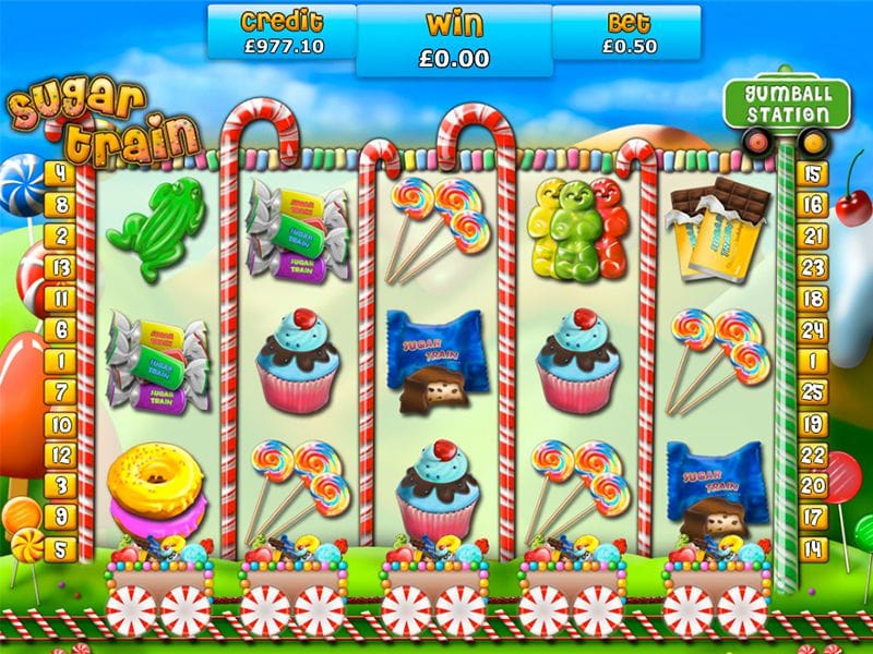 Sugar Train Jackpot gameplay