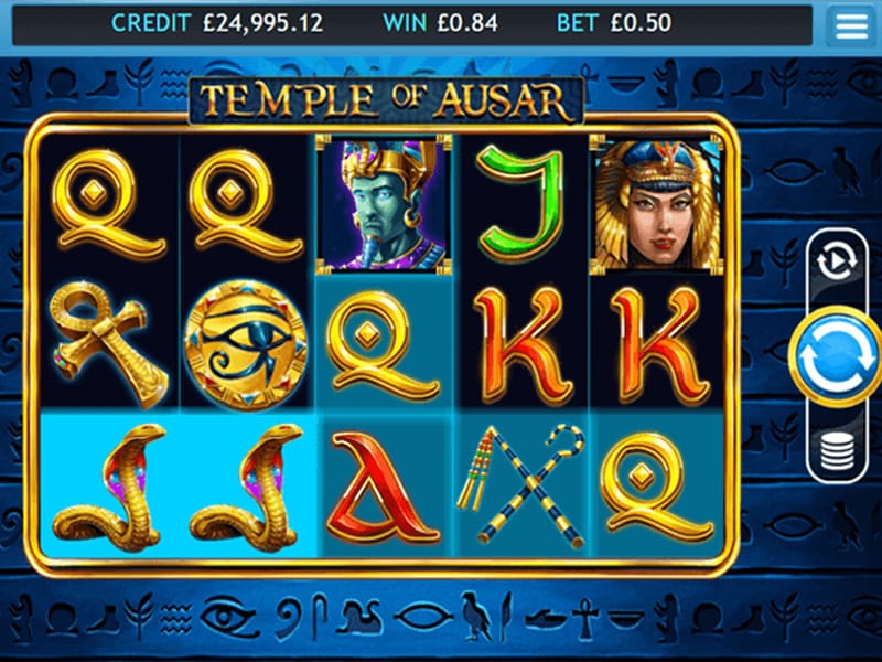 Temple of Ausar Jackpot gameplay