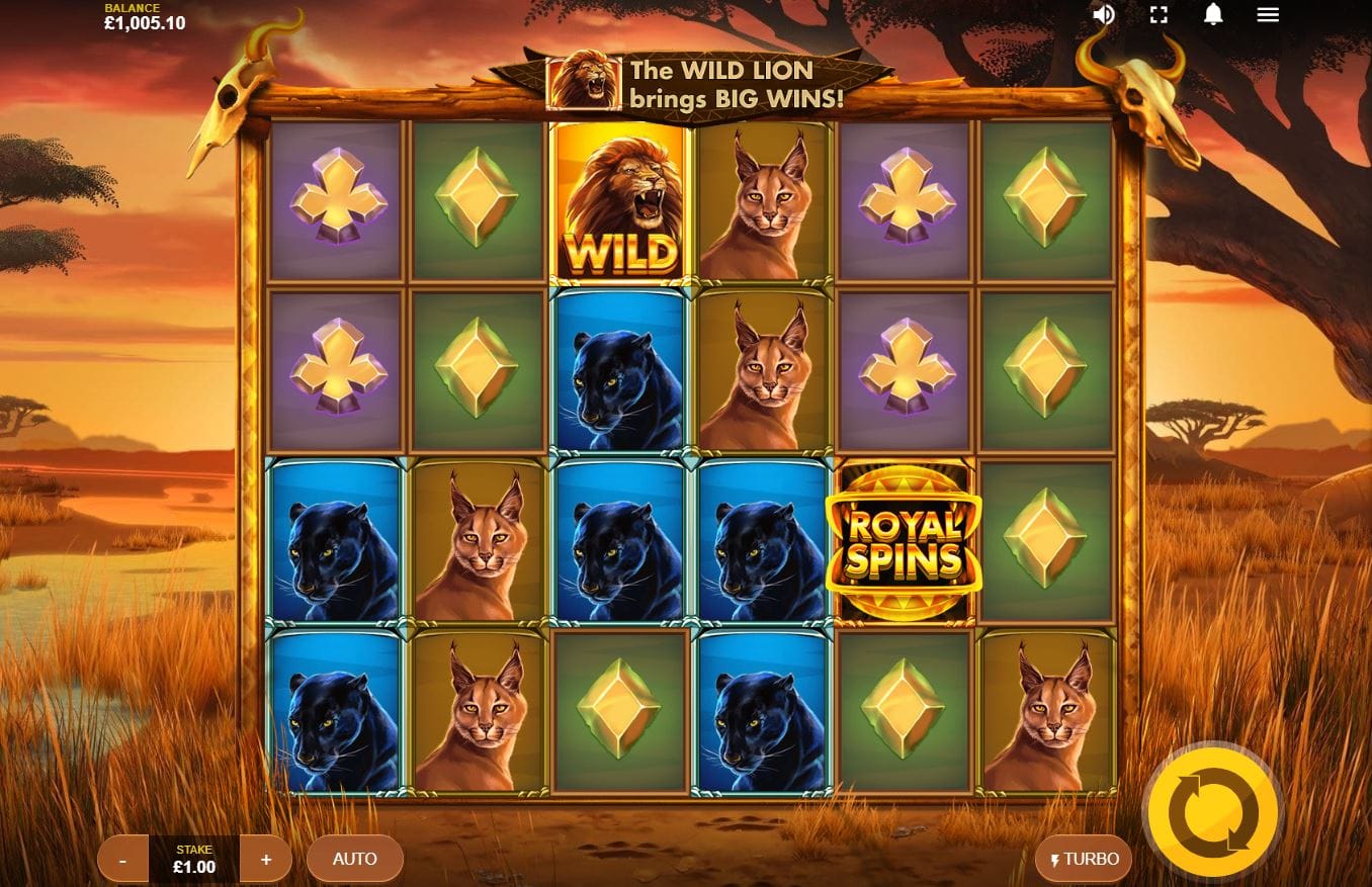 Wild Cat Multiline gameplay casino