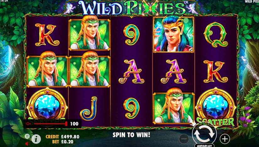 Wild Pixies Slots Play