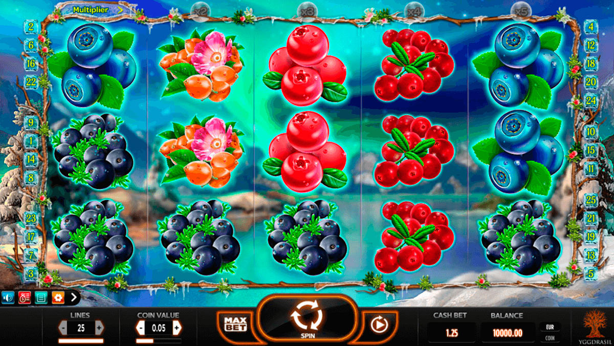 Winterberries Slot Gameplay