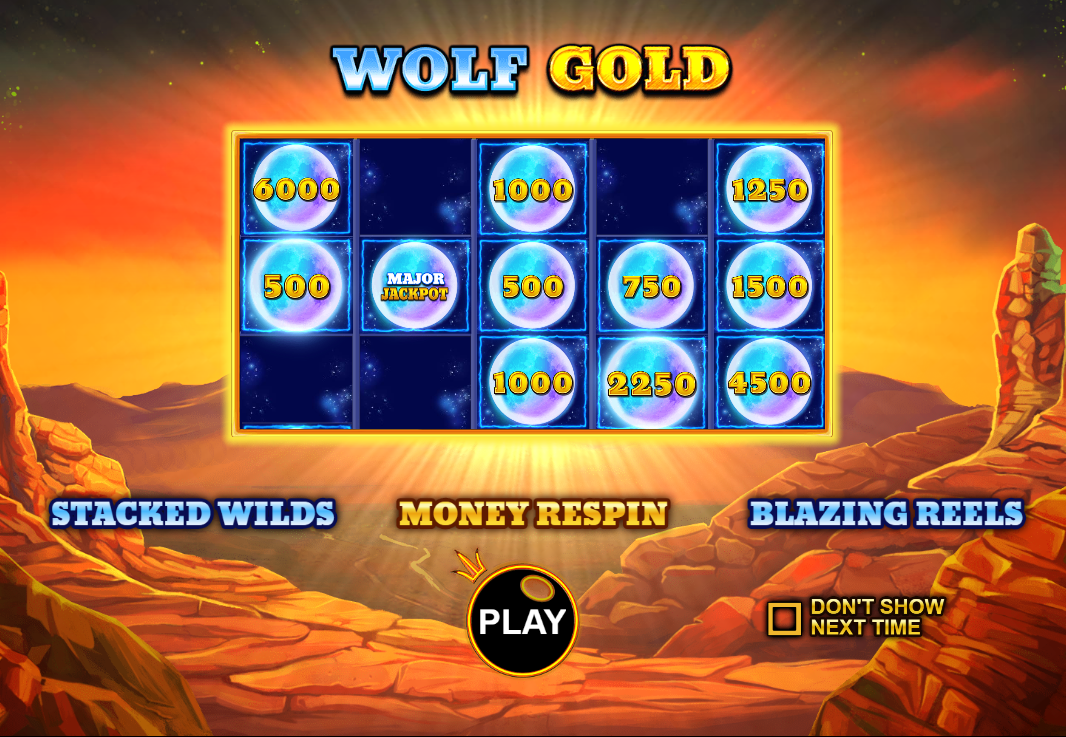 wolf gold game bets slots